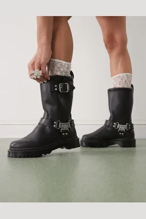 Dr. Martens Dr. Martens - Anistone Hi - Sorte støvler