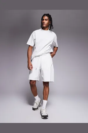 Good For Nothing Jerseyshorts med sømdetaljer - Del af sæt