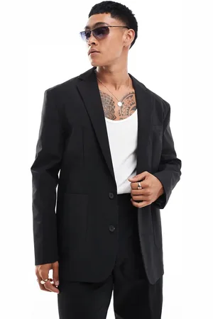 ASOS Afslappet habitjakke i tech-stof
