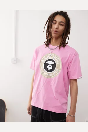 A Bathing Ape AAPE By A Bathing Ape - T-shirt med logoprint på brystet