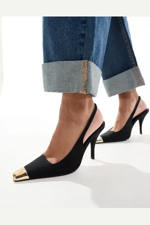 ASOS Proud - Højhælede slingbacks med tåhætte i
