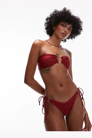 Topshop Thailand - Mørkerøde G-strengsbikinitrusser