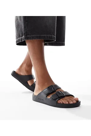 JACK & JONES Sorte sandaler med stropper