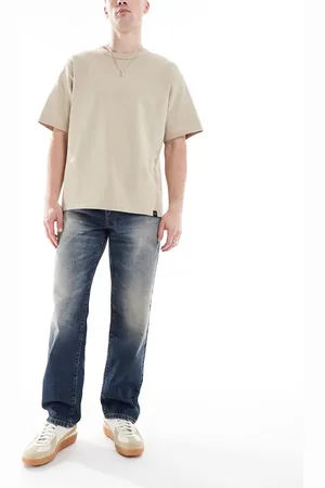ASOS Blå jeans med lige ben og tonet finish