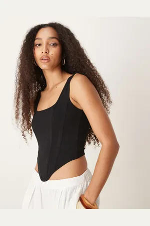 ASOS Korsettop med firkantet hals