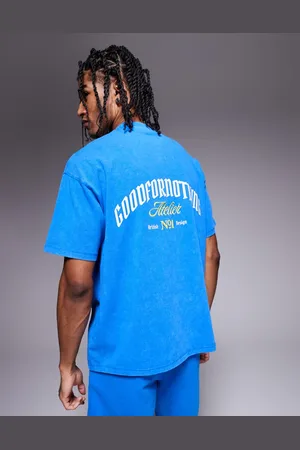Good For Nothing T-shirt med logoprint på ryggen - Del af sæt