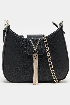 VALENTINO Valentino - Divina - baguette-skuldertaske med kvastdetaljer