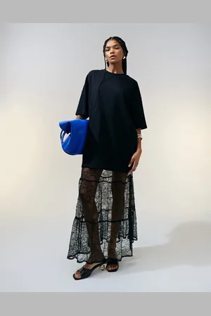 ASOS Og longline T-shirt med oversized pasform i kraftigt stof