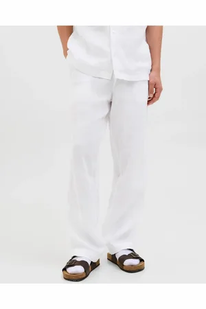JACK & JONES Hvide chinobukser