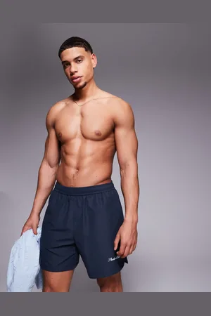 ASOS Mellemlange og badeshorts med brodering