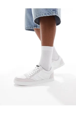Hummel Slimmer Stadil - Hvide og tonale kanvassneakers