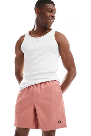 Fred Perry Pink badeshorts-Lyserød