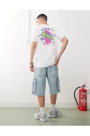 Obey Dream Construction - T-shirt med grafisk logoprint på ryggen
