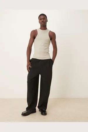 ASOS Sorte oversized joggingbukser med ballonben