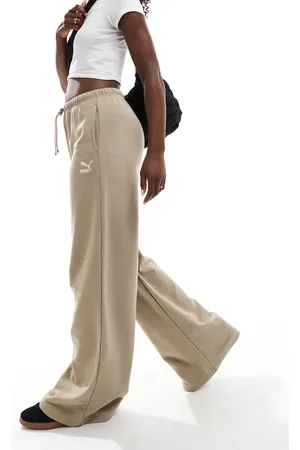 PUMA Classics - sweatpants med afslappet pasform-Neutral
