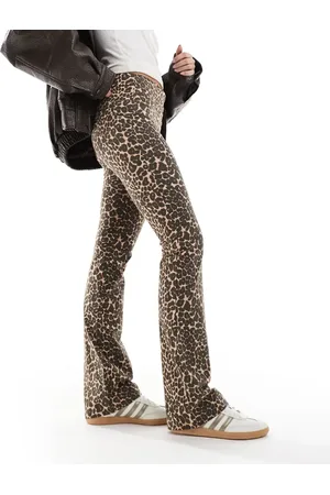 Cotton On Cotton On - Bella Turnover bootleg - Bukser med leopardprint-Multifarvet