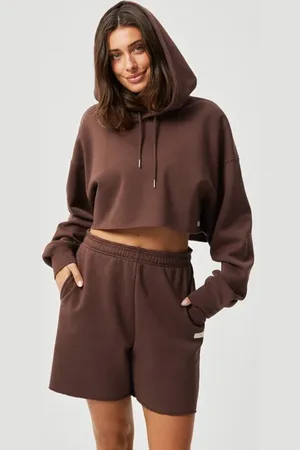 Björn Borg Studio Oversized Cropped Hoodie