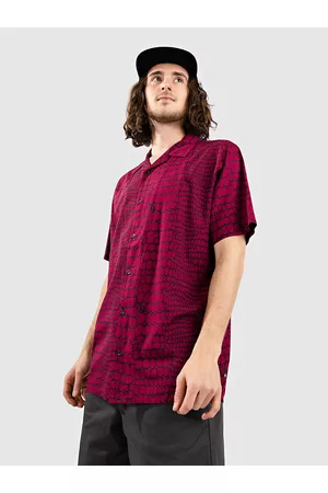 Volcom Langærmede skjorter - Fa Todd Bratrud Shirt rød