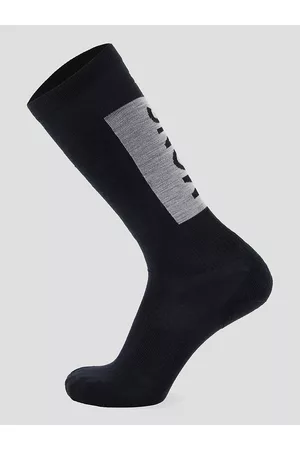 MONS ROYALE Merino Snow Tech strømper sort