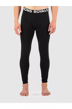 MONS ROYALE Merino Cascade Flex Legging Basislag - lange underbukser sort