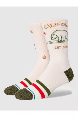 Stance California Republic 2 Socks hvid