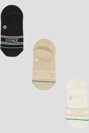 Stance Basic 3 Pack No Show Socks mønster