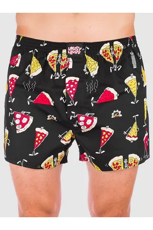 Lousy Livin Pizza Boksershorts sort