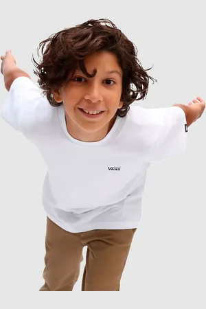 Vans Left Chest Kids T-shirt hvid