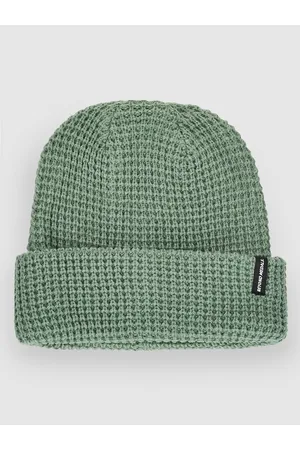 BEYOND Waffle Beanie grøn