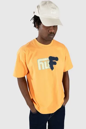 Huf Upside Downtown T-shirt orange