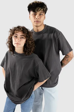 Shaka 7.5 Max Heavyweight Garment Dye T-shirt grå