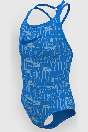 Nike T-Crossback Kids Bikini Set blå