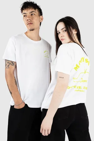 PARTY PANTS Mob Says T-shirt hvid