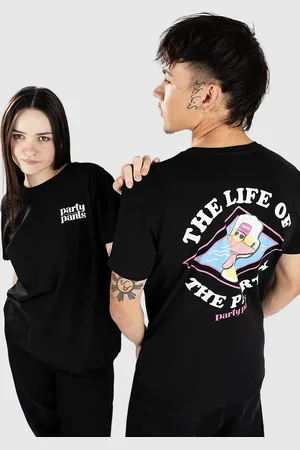 PARTY PANTS Permanent Vacation T-shirt sort