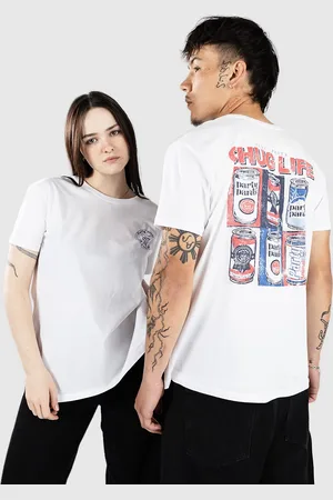 PARTY PANTS Chug Life T-shirt hvid