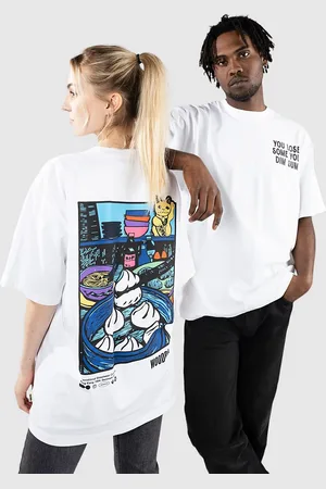 Woodbird Baine Dimsum T-shirt hvid