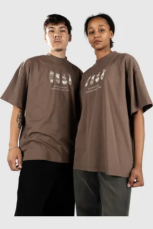 Woodbird Bose Vase T-shirt brun