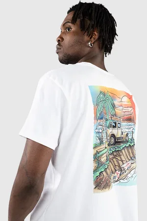 Blue Tomato Island Sundown T-shirt hvid