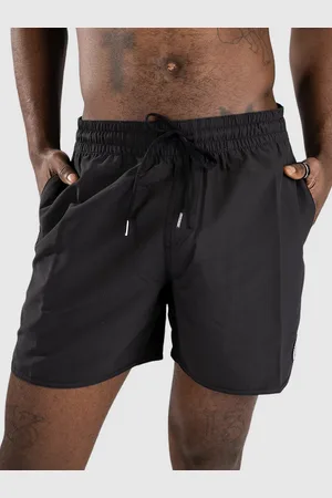 Volcom Lido Solid Trunk 16 Boardshorts sort