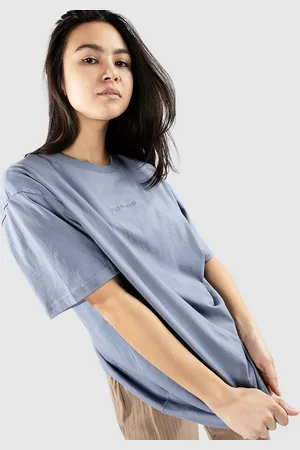 Blue Tomato Minimal Boyfriend T-shirt blå