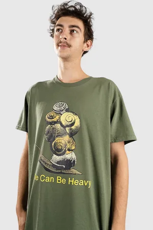 Dravus Snail Pile T-shirt grøn