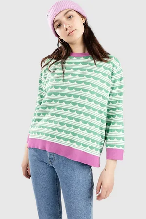 Numph Nubitty Pullover grøn