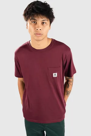 Element Basic Pocket Label T-shirt rød