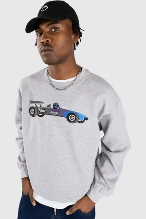 Thrasher Racecar Sweater grå