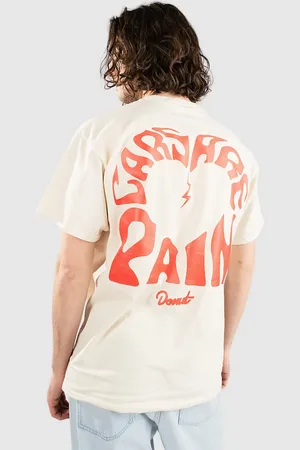 Donut Cap Heart T-shirt hvid