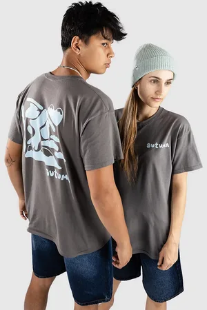 Autumn Headwear Peak Plant T-shirt grå