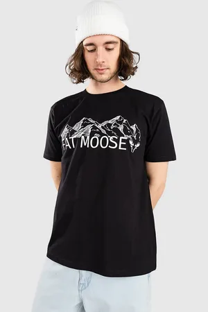 Fat Moose Walker T-shirt sort