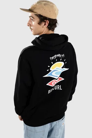 Rip Curl Search Icon Hættetrøje sort