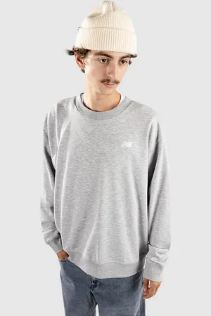 New Balance Sport Essentials French Terry Crew Sweater grå