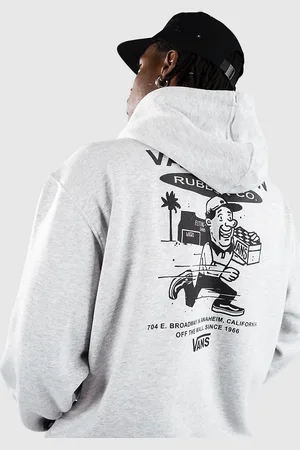 Vans Fun Gfx Loose Po Hættetrøje grå